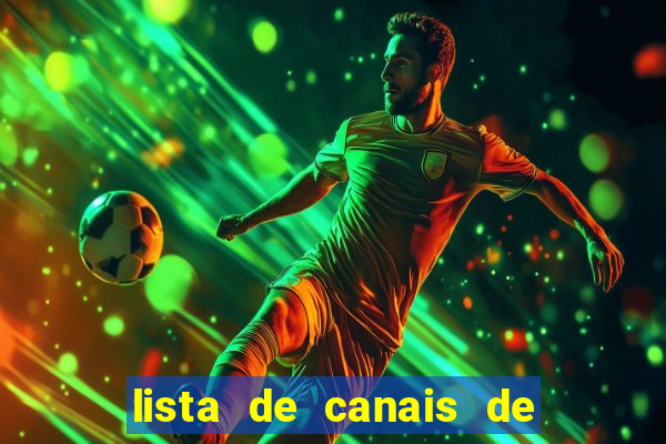 lista de canais de esporte iptv