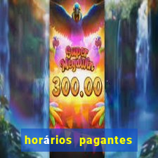 horários pagantes pg soft