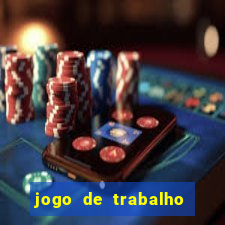 jogo de trabalho no escritório