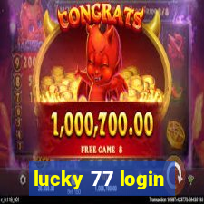 lucky 77 login