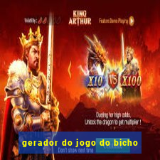 gerador do jogo do bicho