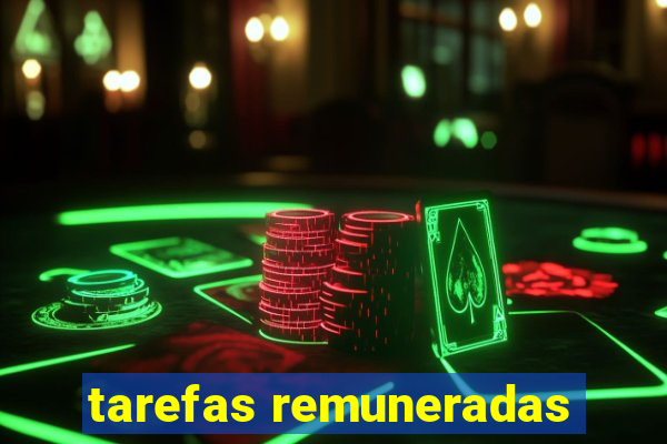 tarefas remuneradas