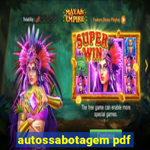 autossabotagem pdf