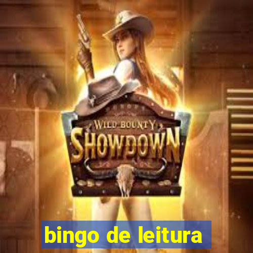 bingo de leitura