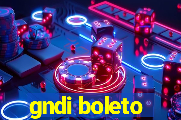 gndi boleto