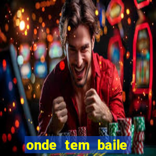 onde tem baile hoje em joinville