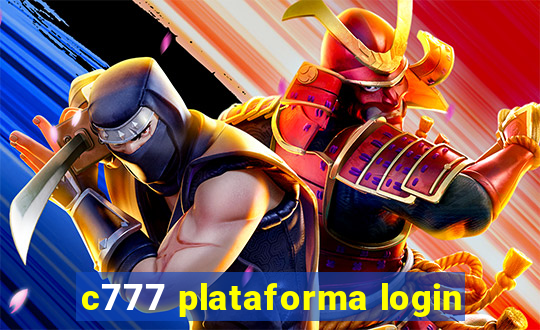 c777 plataforma login