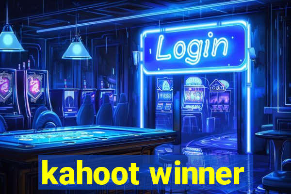 kahoot winner