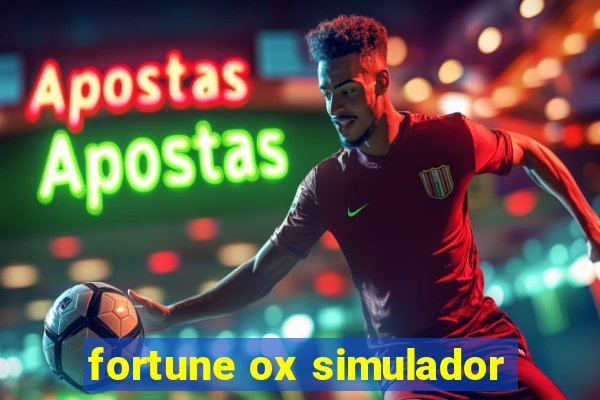 fortune ox simulador