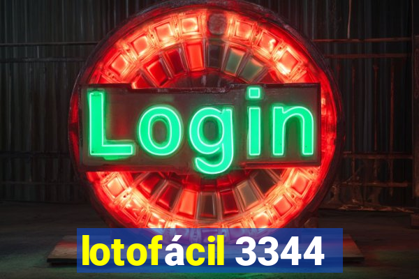 lotofácil 3344