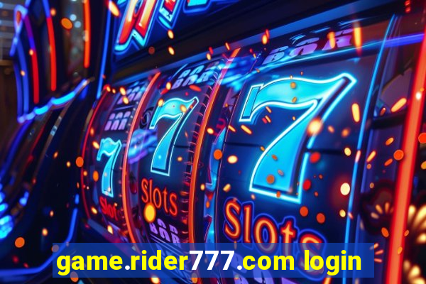 game.rider777.com login