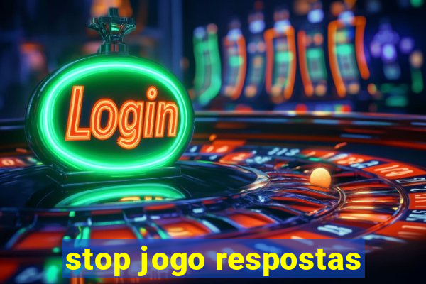 stop jogo respostas